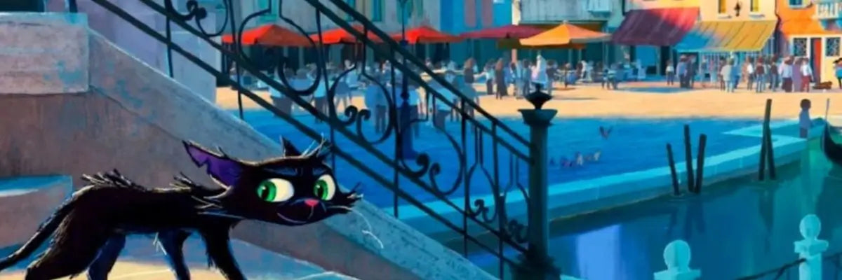 Immagine in anteprima tratta da Ansa.it del nuovo film di Enrico Casarosa "Gatto" per Disney Pixar