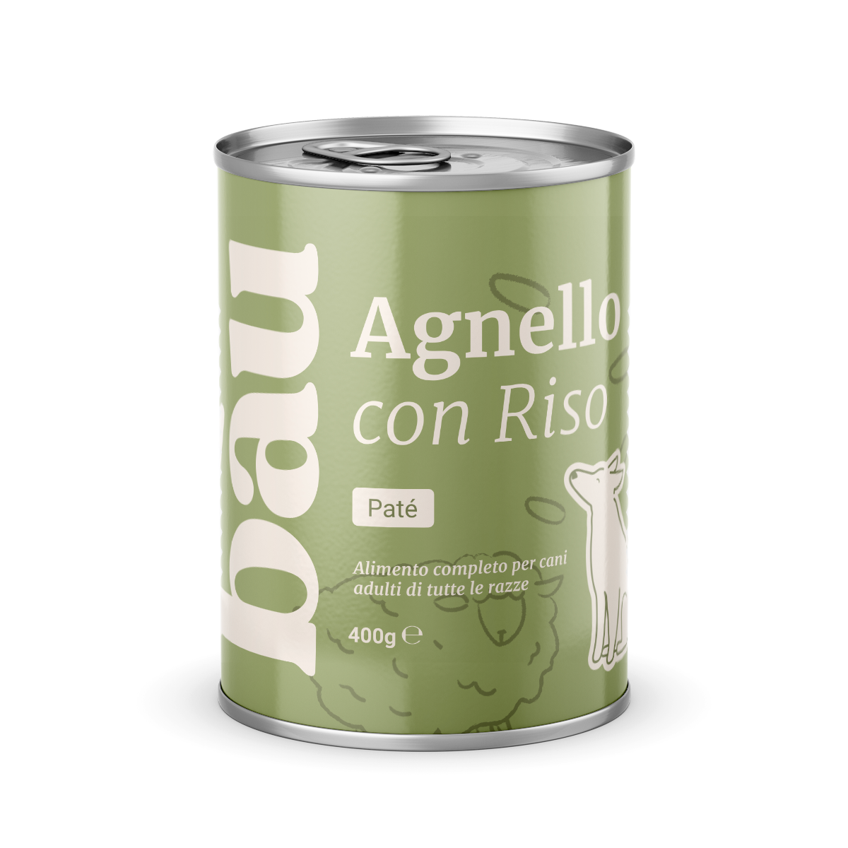 Patè all'Agnello per cane adulti