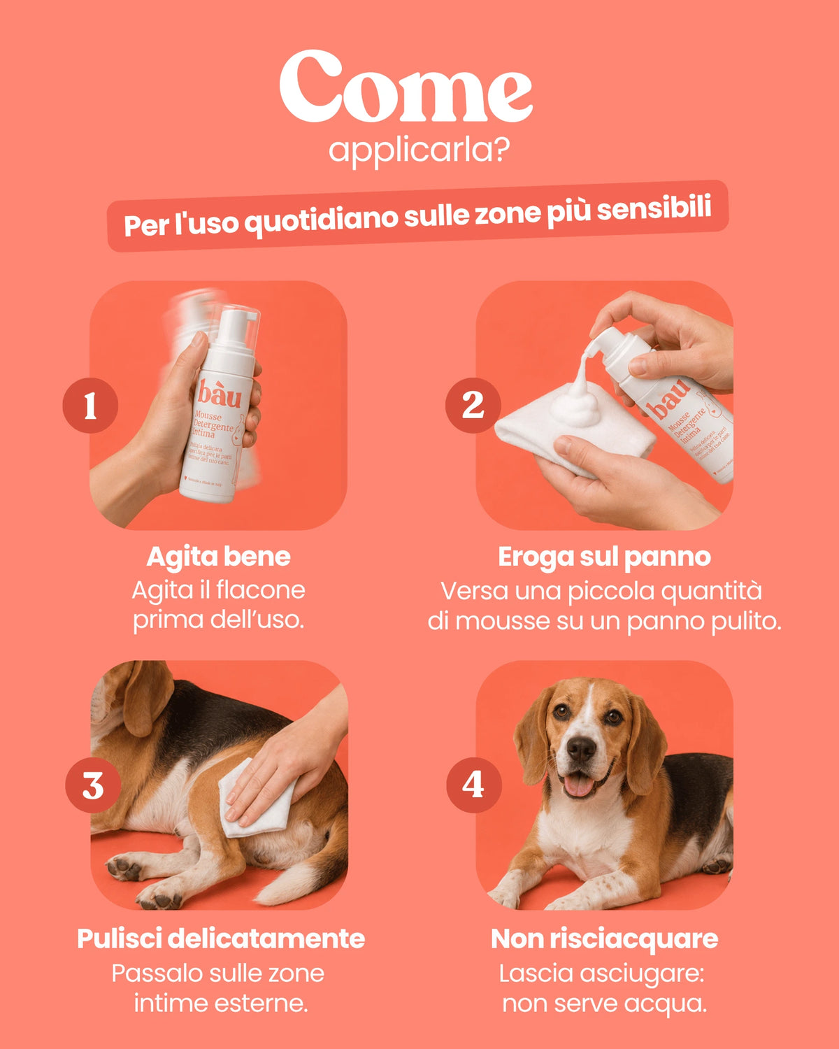 Mousse Detergente Intimo