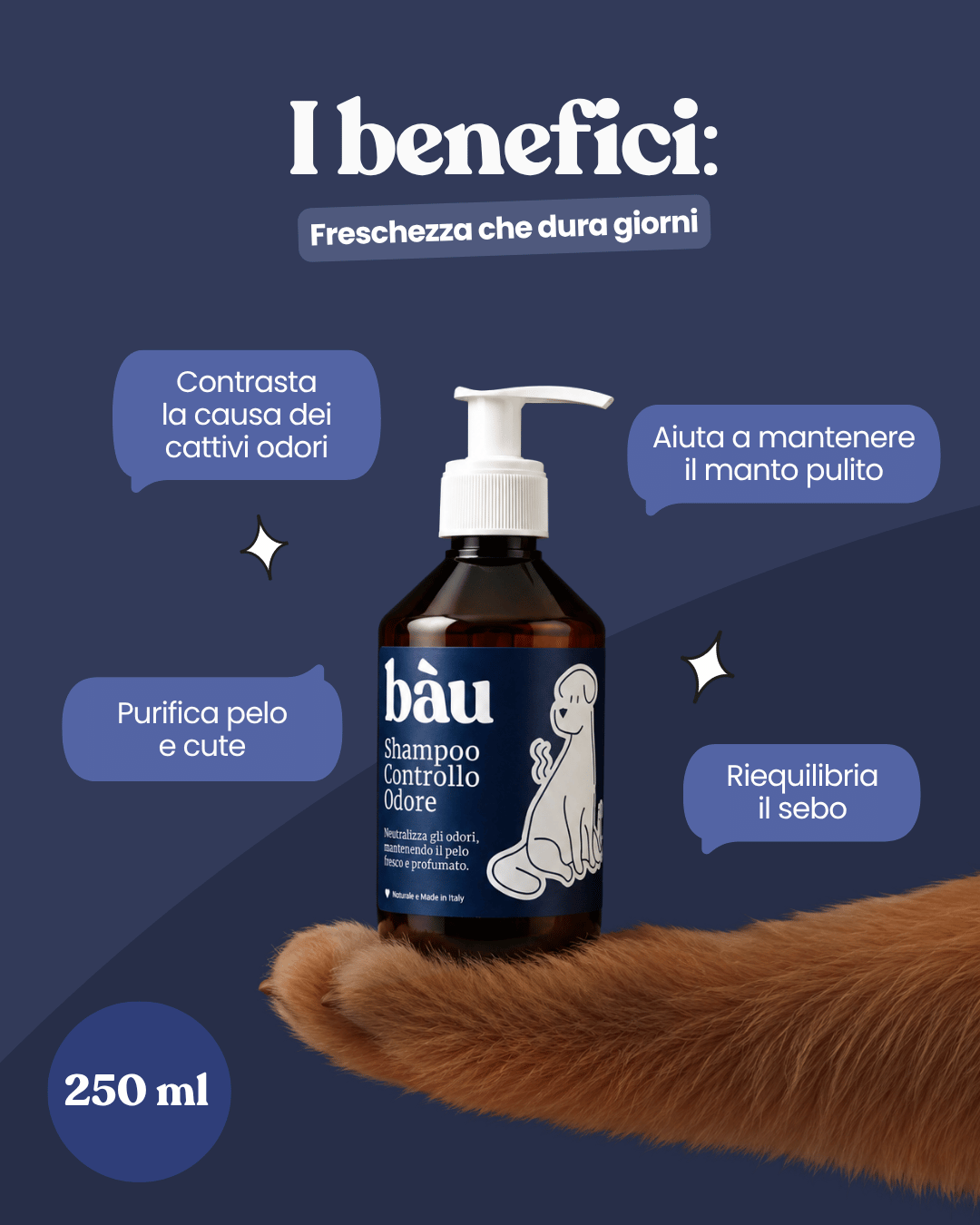 Shampoo Controllo Odore