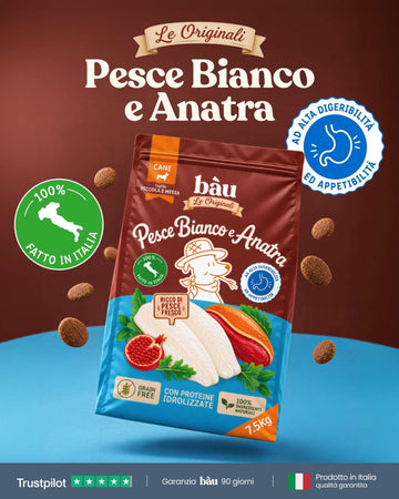 Crocchette Le Originali Pesce Bianco e Anatra