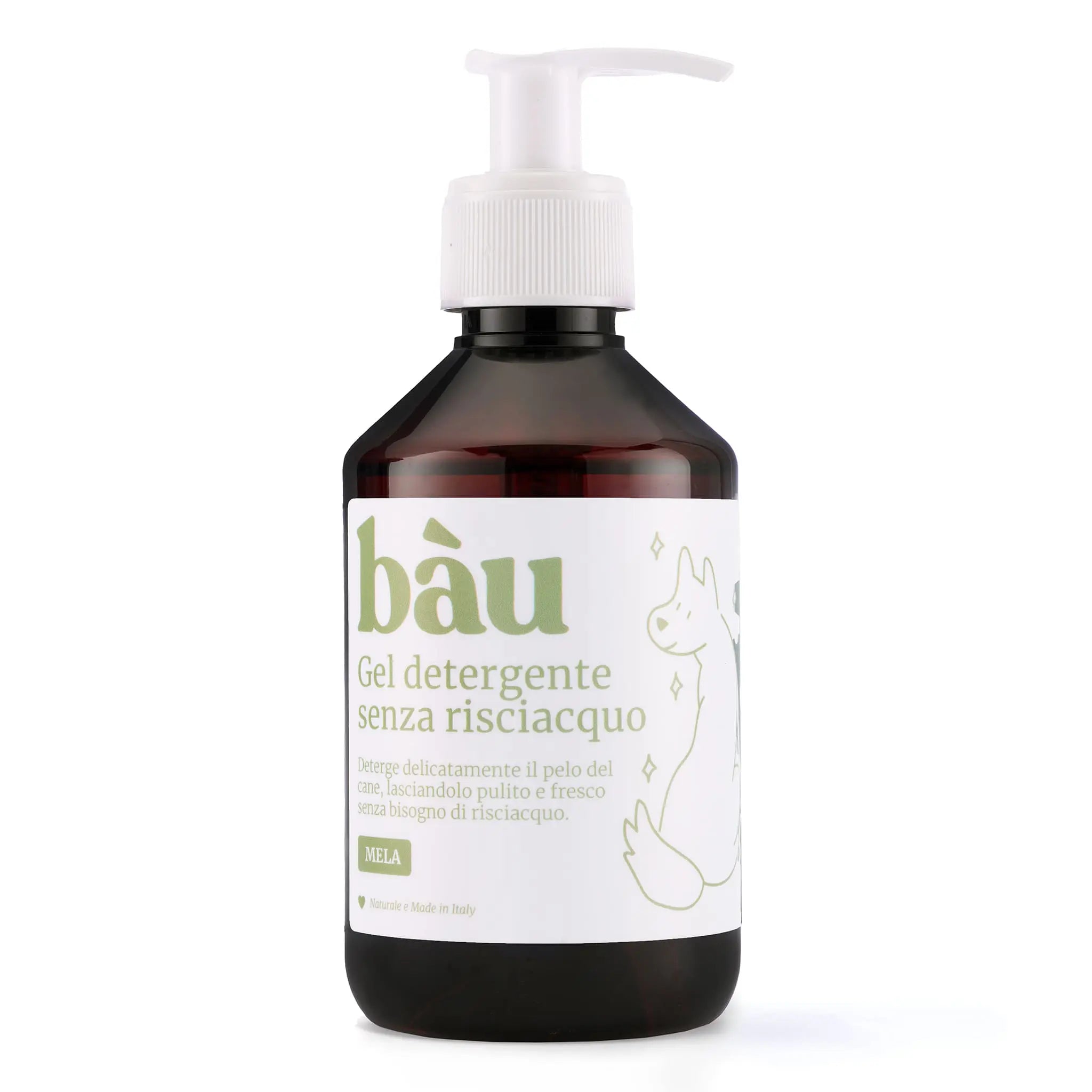 Gel detergente senza risciacquo