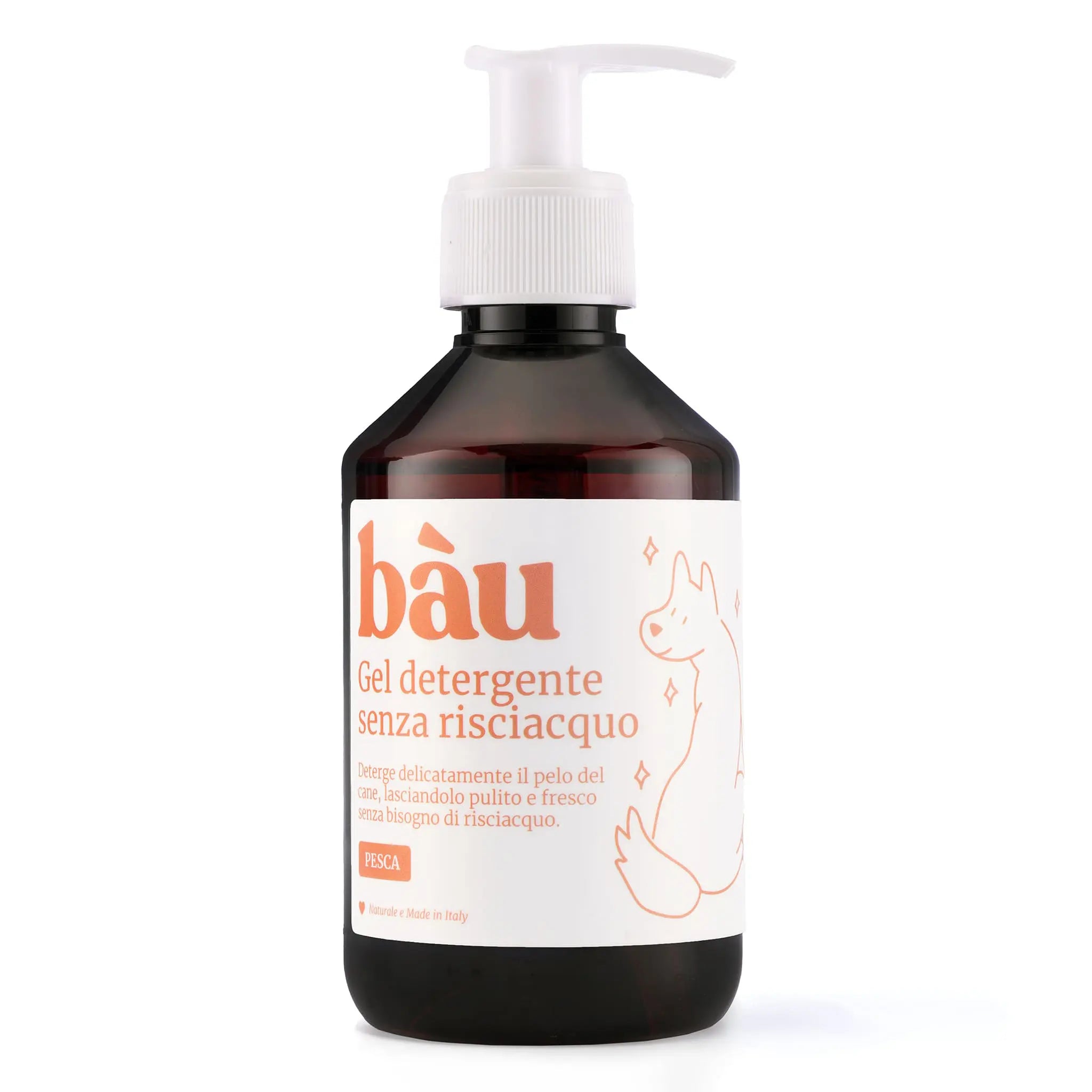 Gel detergente senza risciacquo