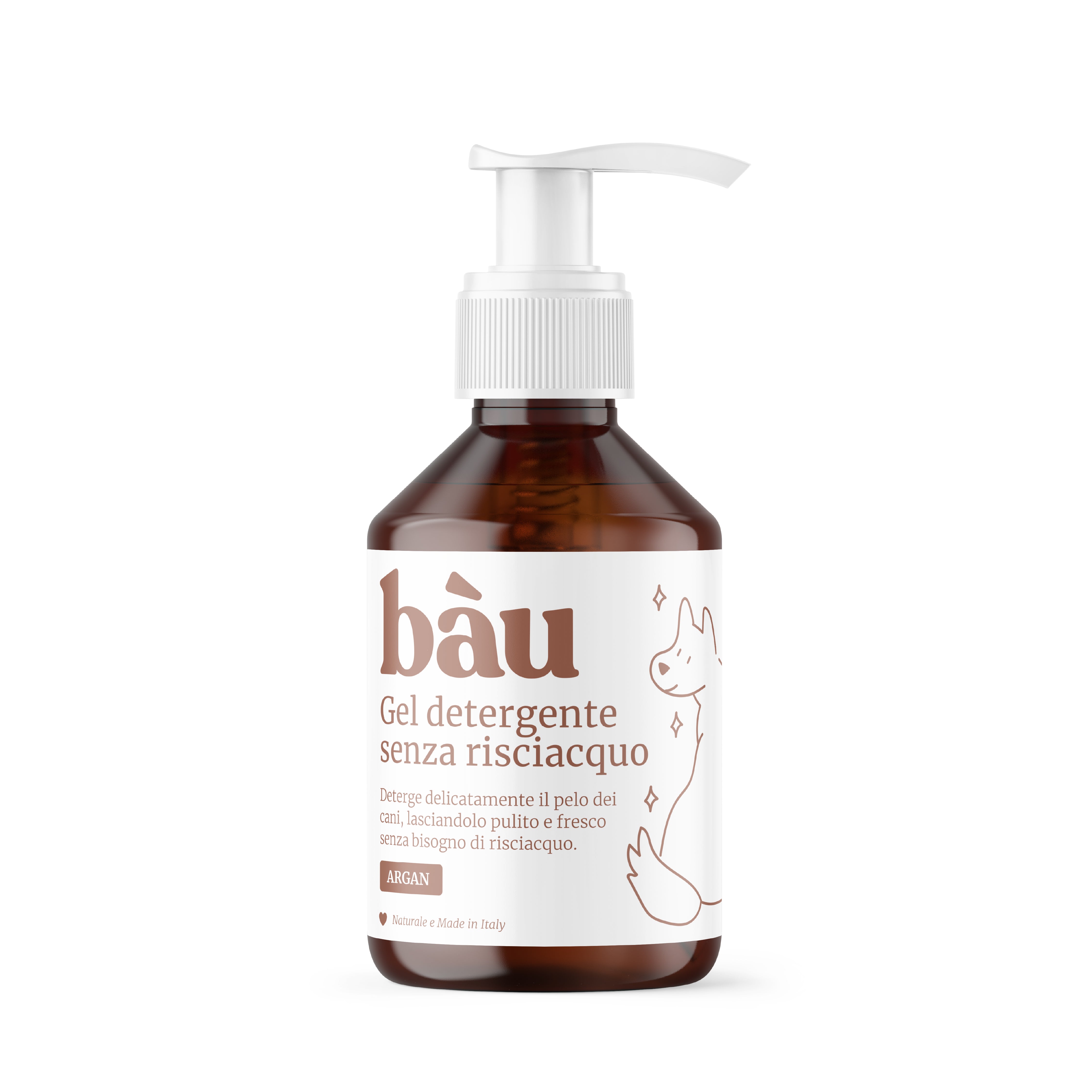Gel detergente senza risciacquo