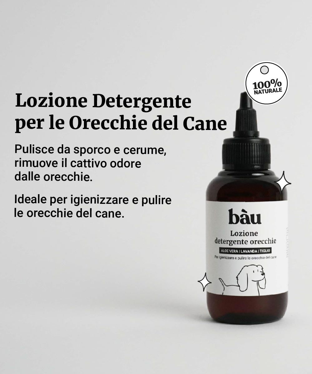 Lozione detergente per le orecchie