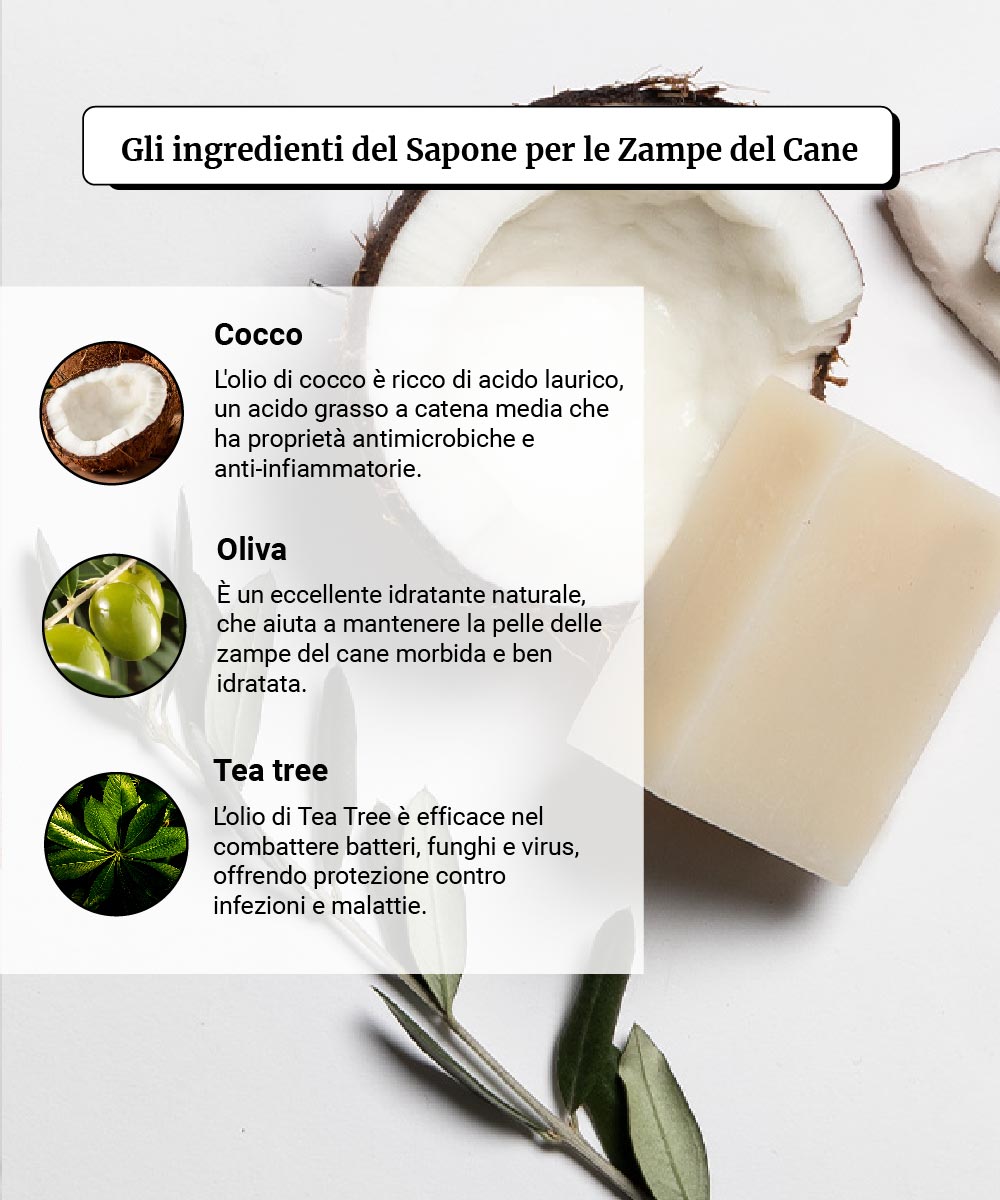 Sapone Solido per le Zampe