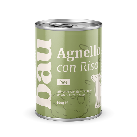Confezione Patè all'Agnello per cane adulti