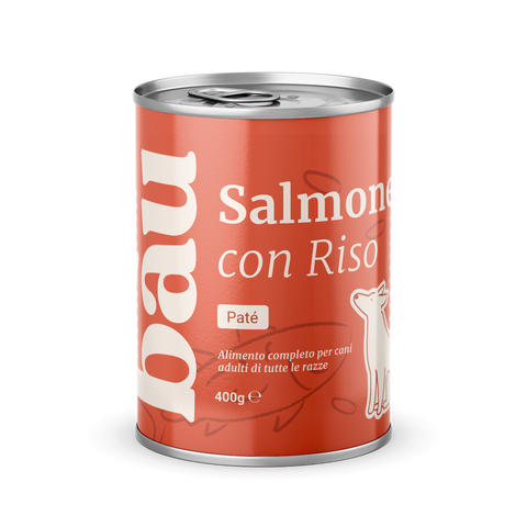 Confezione Patè al Salmone per cane adulti