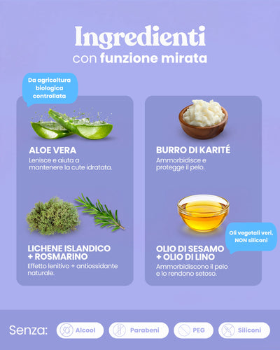 Gel detergente senza risciacquo