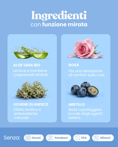 Gel igienizzante per le zampe senza risciacquo