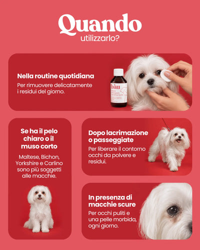 Tonico detergente per gli occhi