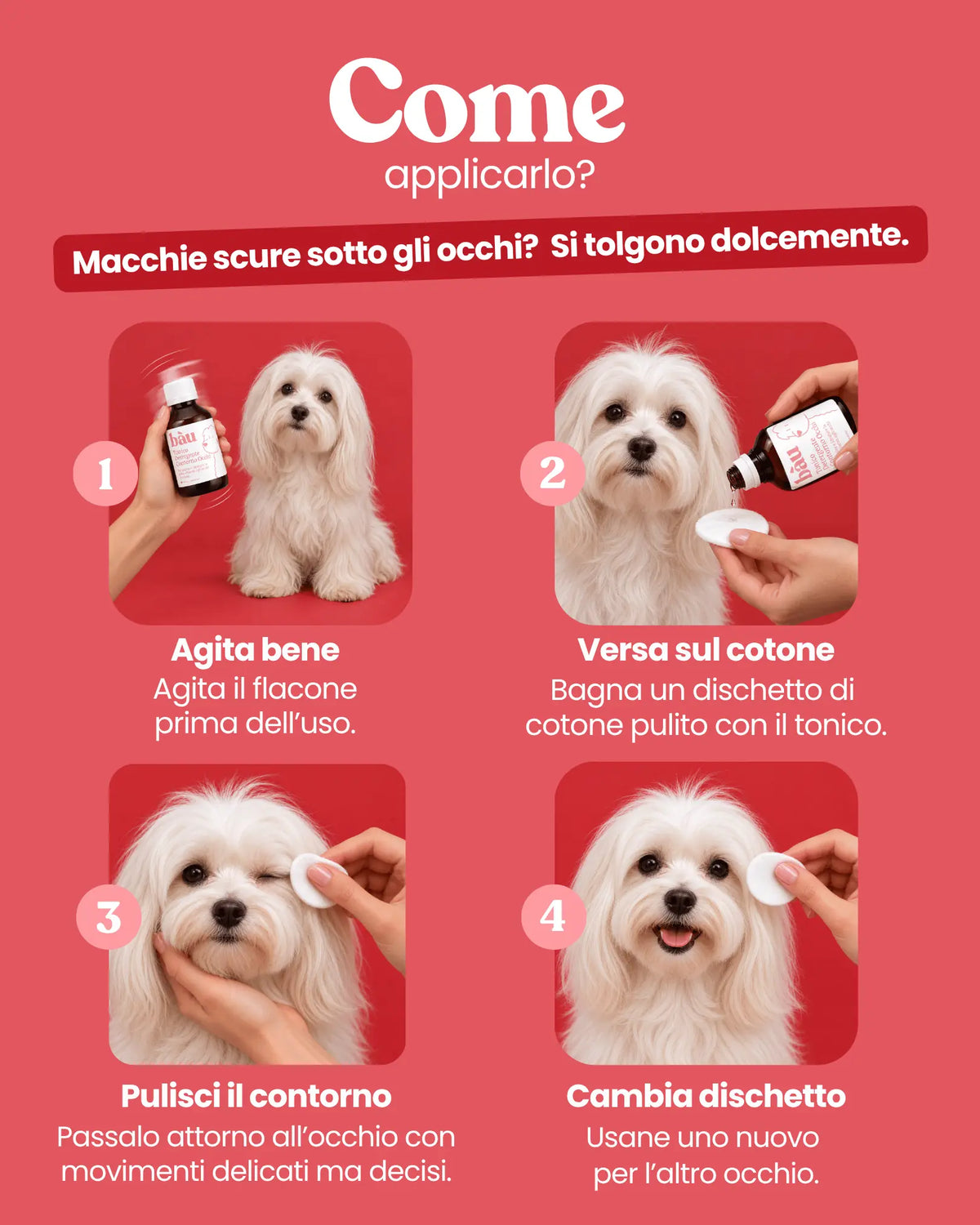 Tonico detergente per gli occhi