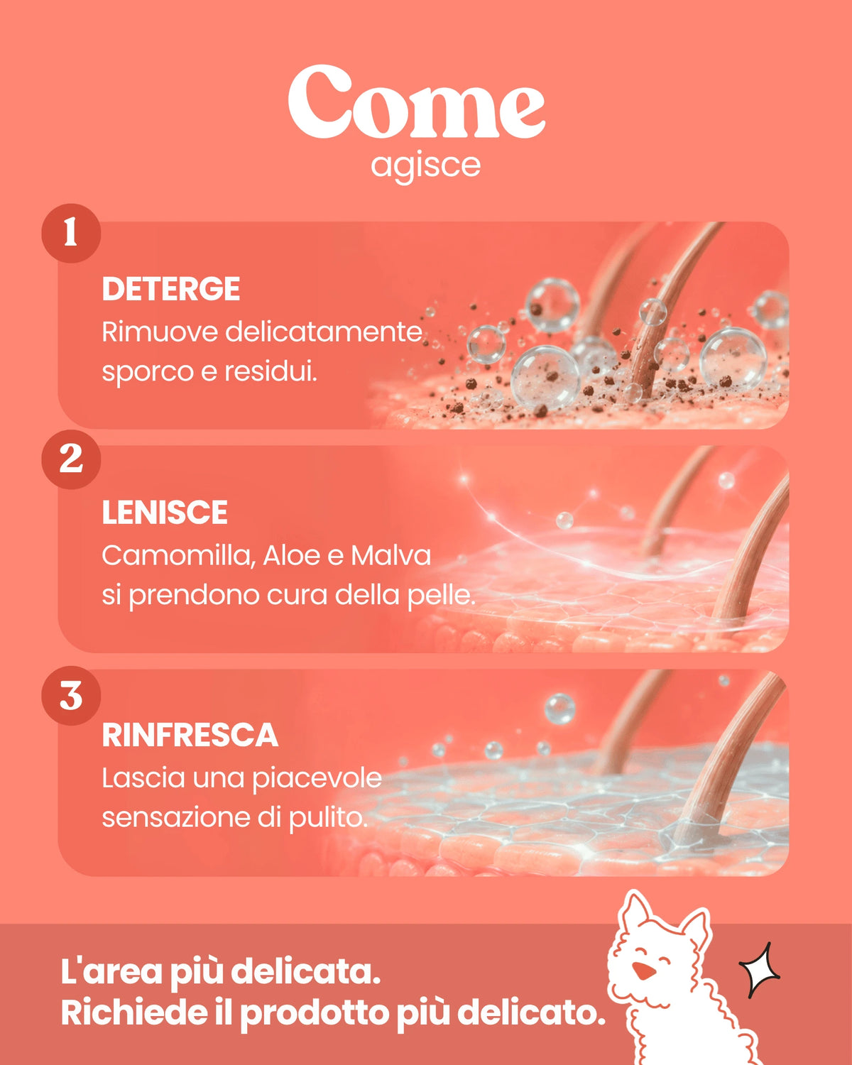 Mousse Detergente Intimo