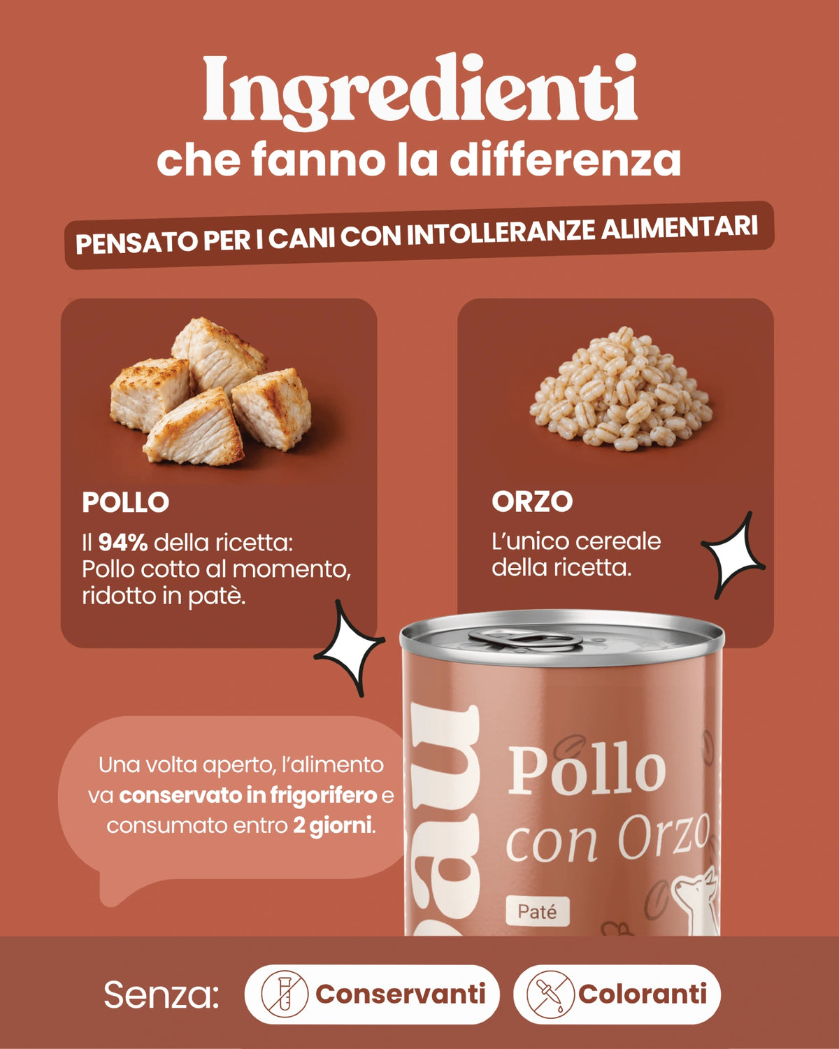 Patè al Pollo per cane adulti