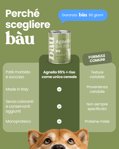 Patè all'Agnello per cane adulti