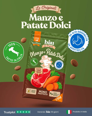 Crocchette Le Originali Manzo e Patate Dolci