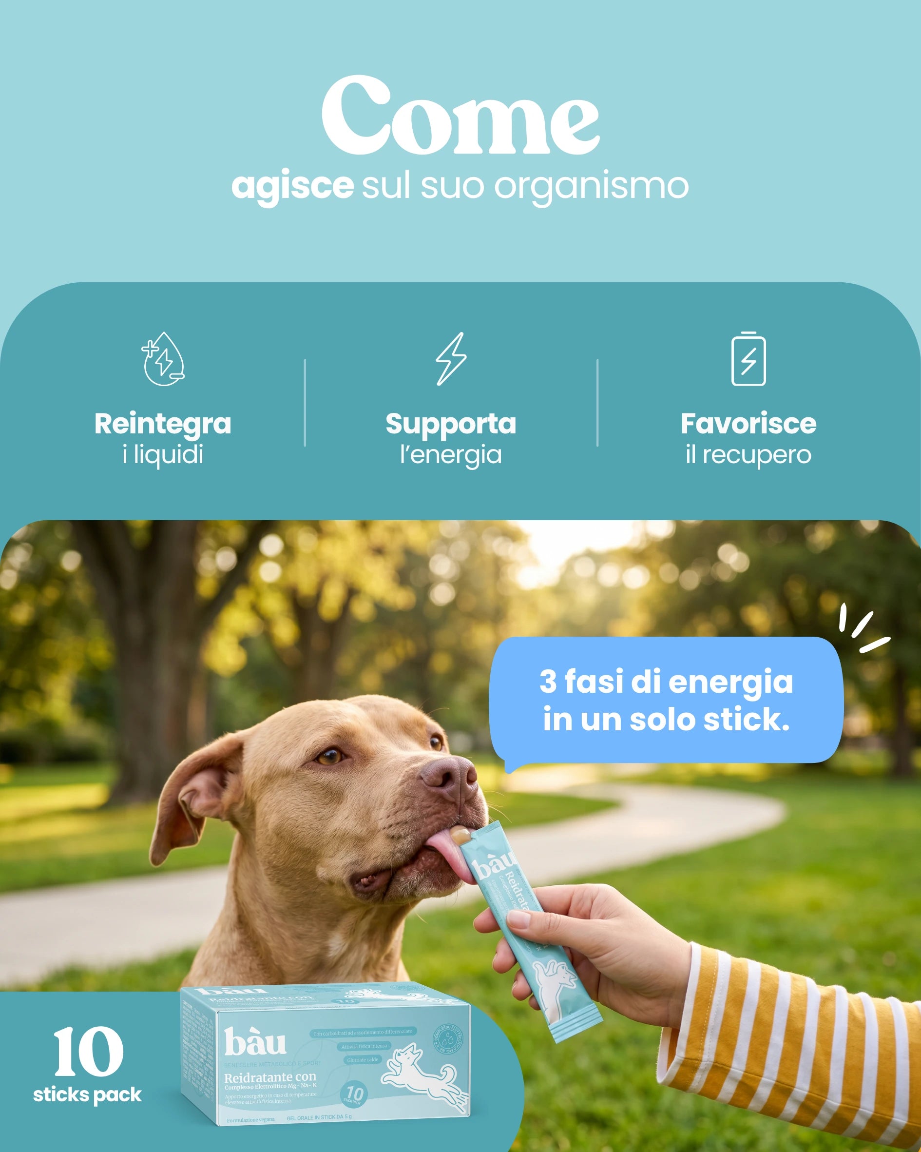 Reidratante con Complesso Elettrolitico