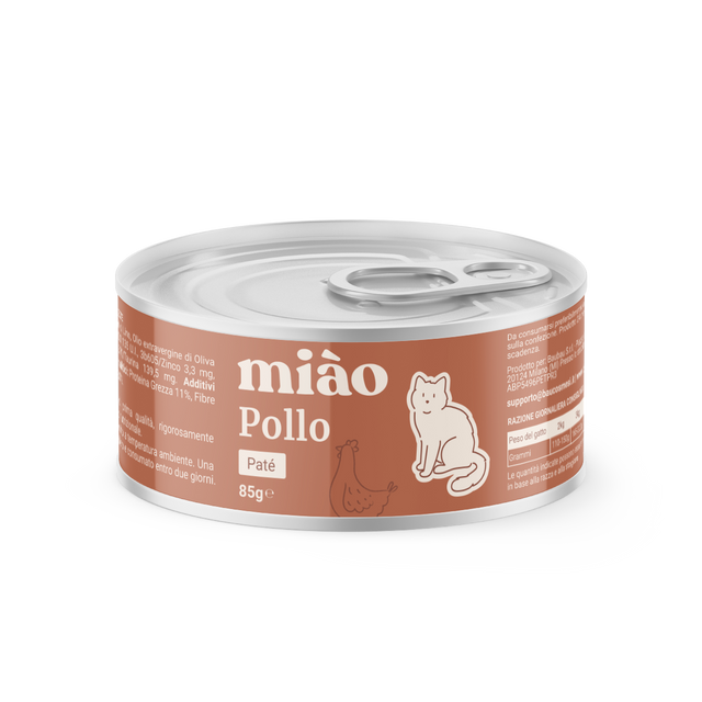 Confezione Paté al Pollo per gatti adulti