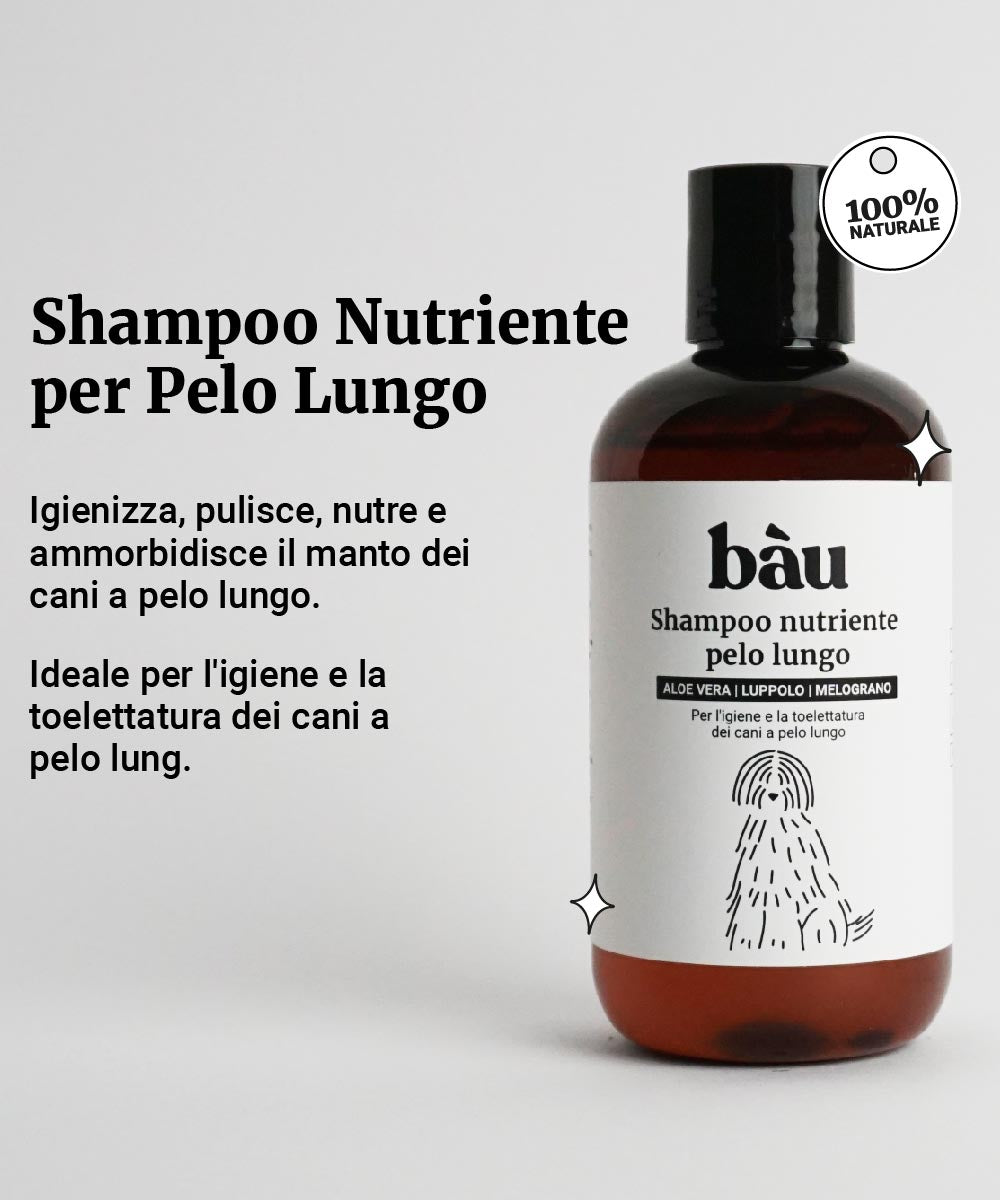Shampoo nutriente pelo lungo