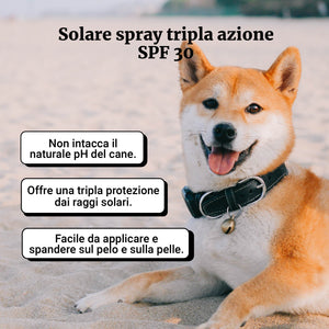 Spray solar triple acción - SPF 30
