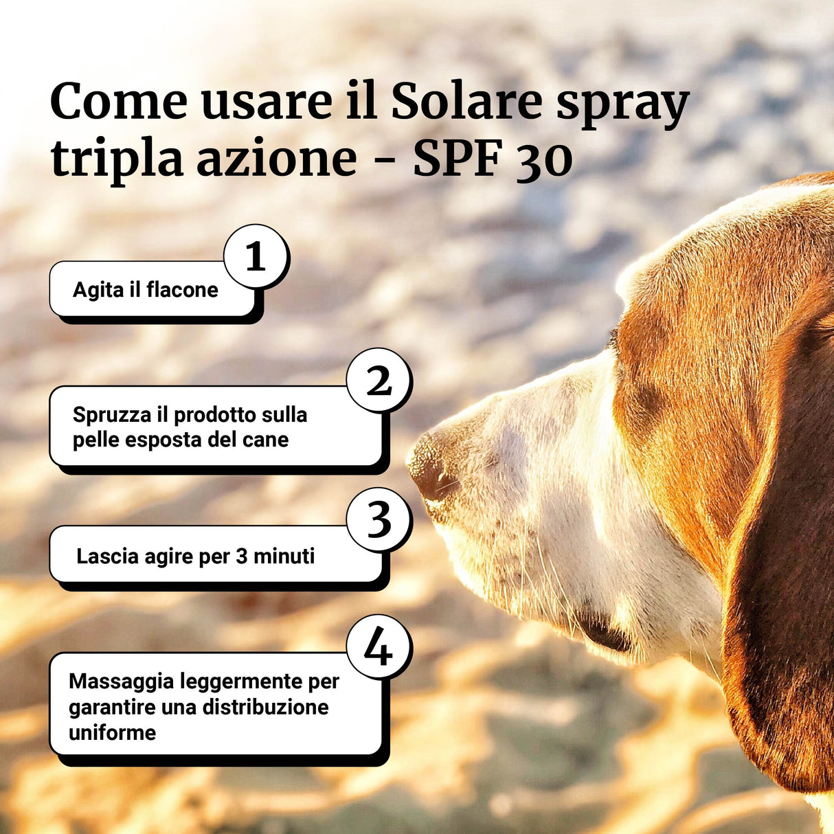 Spray solaire triple action - SPF 30