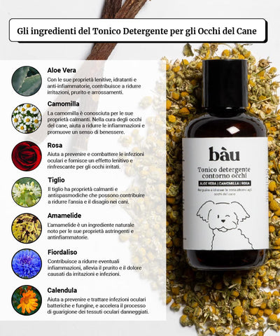 Tonico detergente per gli occhi