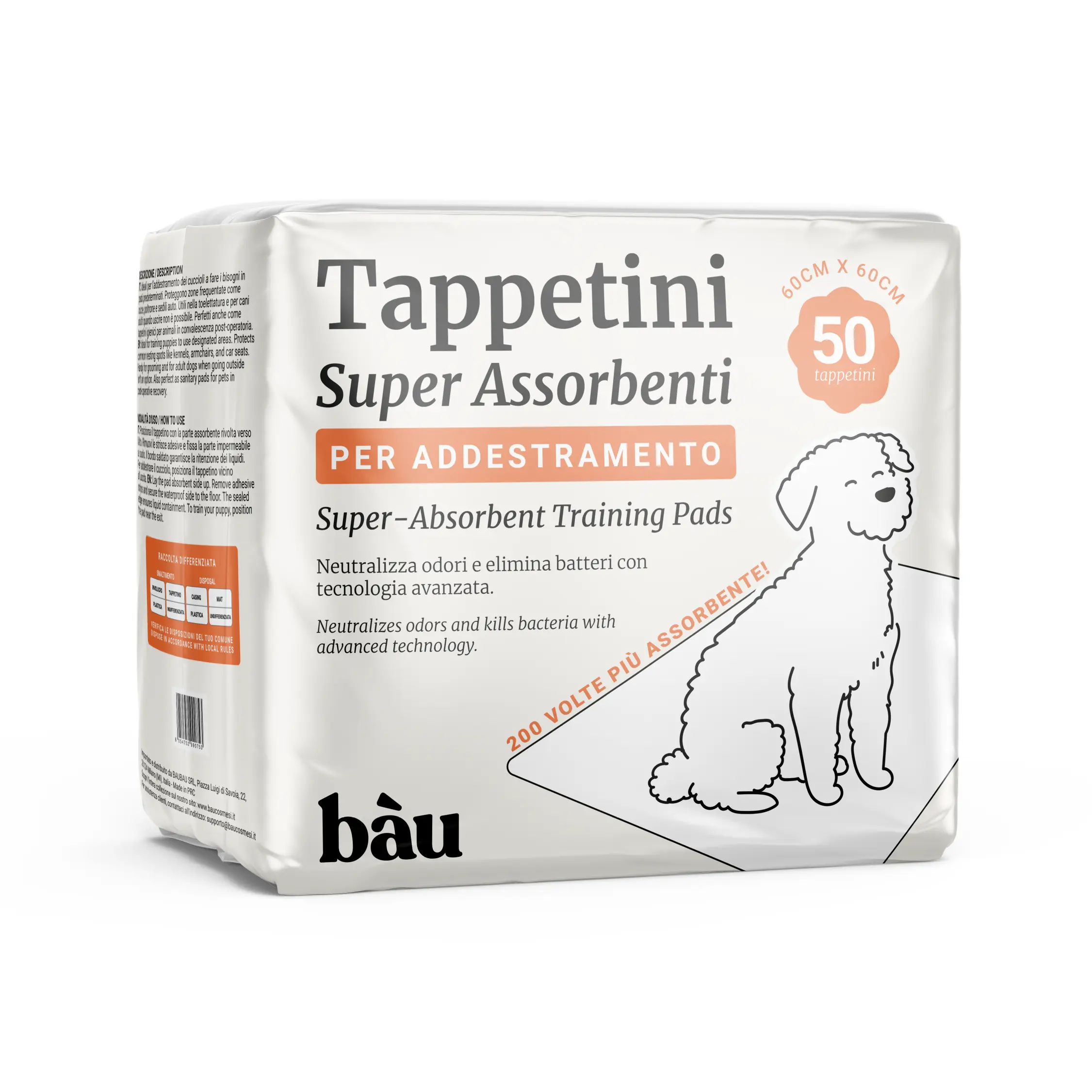 Tappetini Igienici Super Assorbenti